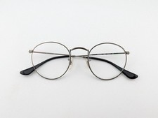 Ray Ban Eyeglasses, Frames Only, RB 3447V 2620, 47-21-140, Silver, Metal