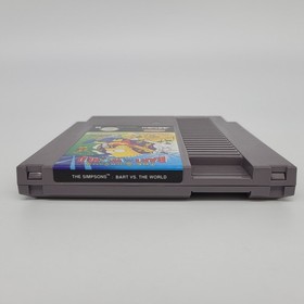 Simpsons: Bart vs the World - Nintendo NES Cartridge - PAL B