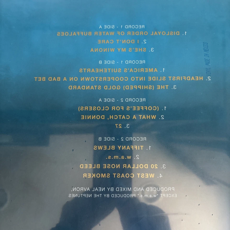 Fall Out Boy Folie a Deux Blue Marble Vinyl 2LP 15th Anniversary Limited /2500 - Image 4 of 4