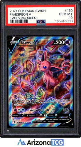 Espeon V graded PSA 10 for sale on eBay