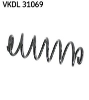 SKF Fahrwerksfeder Vkdl 31069 FüR Skoda VW