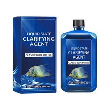 Aquarium Fish Tank Cleaner Safe Water Clarifier Rapid Cleaning Aquarium Cleaner