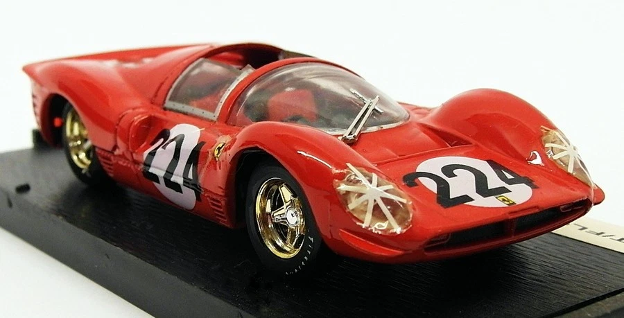 Brumm 1/43 Scale 3 Piece Set S035 S036 S037 - Ferrari Targa Florio 1967-66-59 - Image 3 of 4