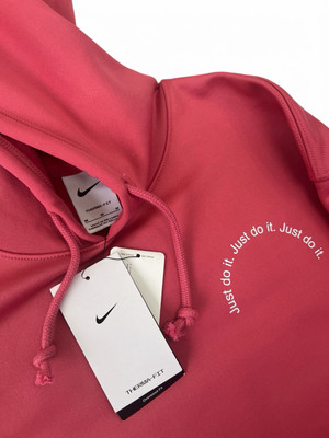 pink nike club fleece hoodie
