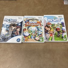 My Sims My Sims Kingdom My Sims Agents Nintendo Wii - Tested + Manuals