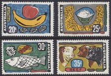 Australia  1972 Primary Industries set SG 510 - 513  mounted mint