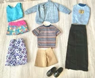 Barbie Ken & Others Boy Doll Clothes Lot Assorted Vintage 1990s