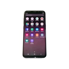 Samsung Galaxy S8+ 64GGb Silver Smartphone G955F Burn-in Display LESEN #7649