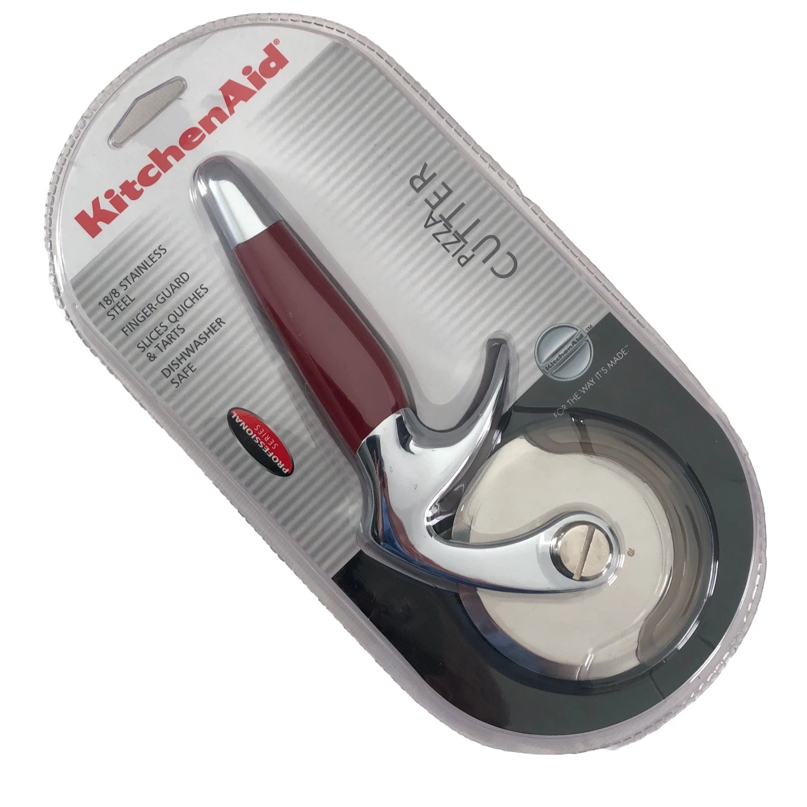 New KitchenAid Heavy Professional Empire Red HERA Pizza Cutter Wheel
Opens in a new window or tab