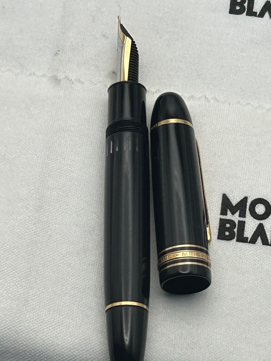 MONTBLANC Meisterstück 140 Montblanc Meisterstuck 149 Fountain Pen, 14C Broad Nib-Exc
