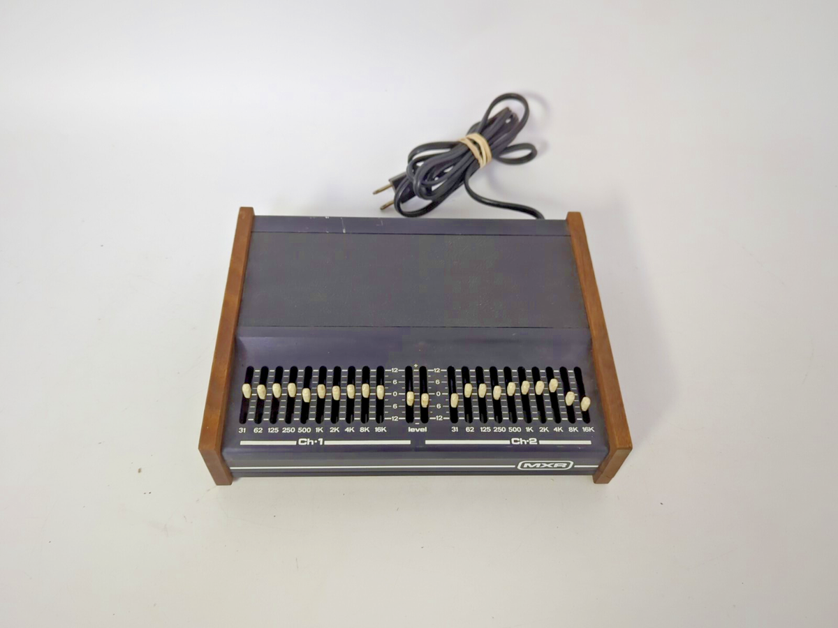 VINTAGE MXR STEREO GRAPHIC EQUALIZER 114 | eBay