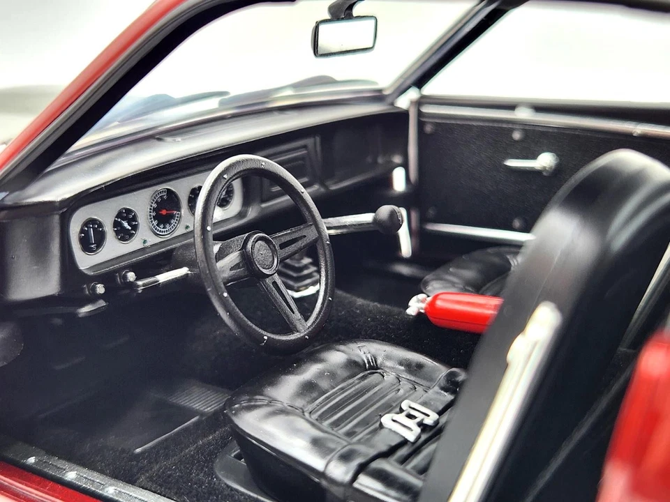 New Acme 1:18 Scale 1965 Shelby GT350R - Pro Touring (Metallic Maroon) A1801887 - Image 4 of 4