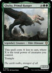 Ghalta, Primal Hunger - Bloomburrow Commander #220/356