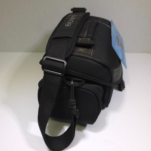 Sony Handycam LCS-VA30 schwarz weiche Kameratasche 4 Taschen mit Etikett & Gurt NEU - Bild 5 von 11