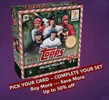 2025 Topps Holiday Baseball Cards ***You Pick*** Buy More Save More