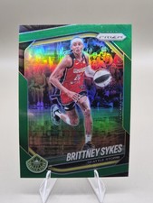 2025 Panini Prizm WNBA Brittney Sykes #121 Green Prizms Seattle Storm