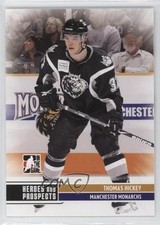 2009-10 ITG Heroes and Prospects Thomas Hickey #65 0a4