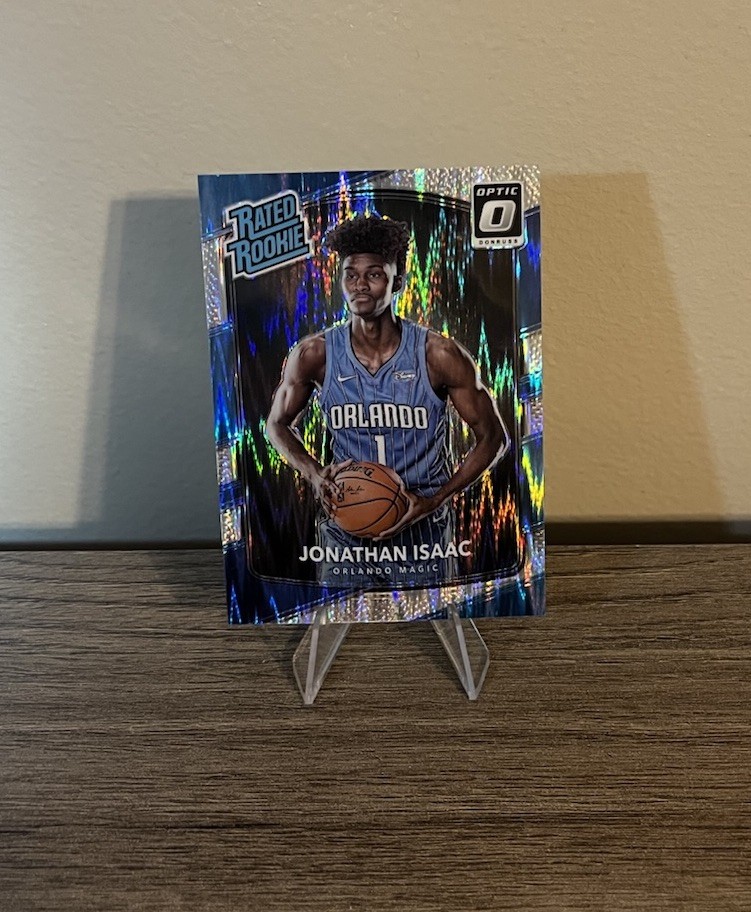 2017-18 Panini Donruss Optic - Rated Rookie Jonathan Isaac #195 Shock (RC)