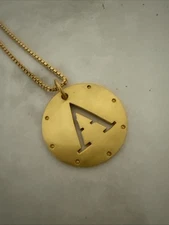 Julie Vos Initial Pendent