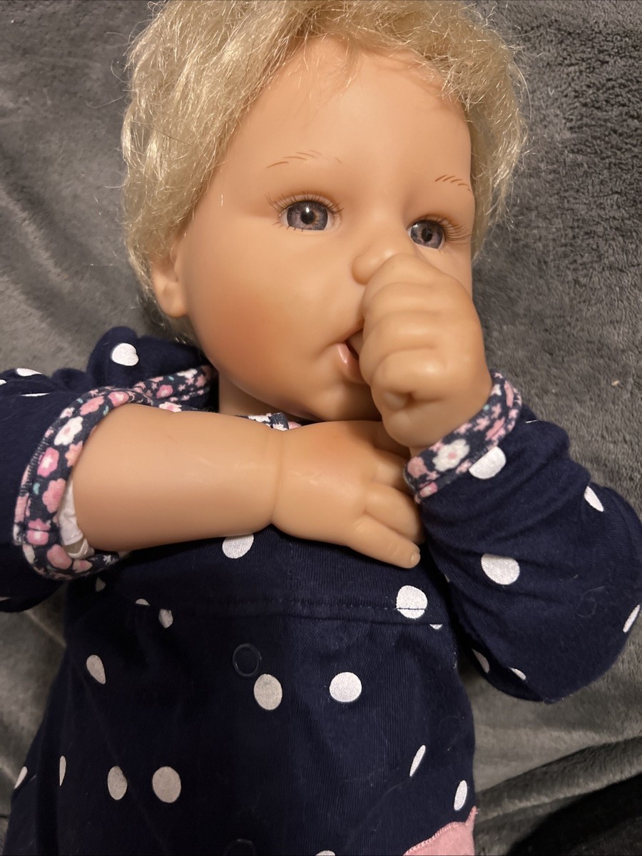 Lee Middleton NEWBORN GIRL Doll By Reva Schick Thumb Sucker 2002