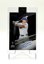 2026 Topps Chrome Black Cody Freeman Auto Rangers RC