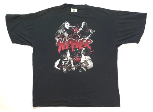 Slayer Vintage T Shirt Live In Concert Shots Of Band Ar 1990s vintage concert t-shirt, vintage, single stitch, B+ condition