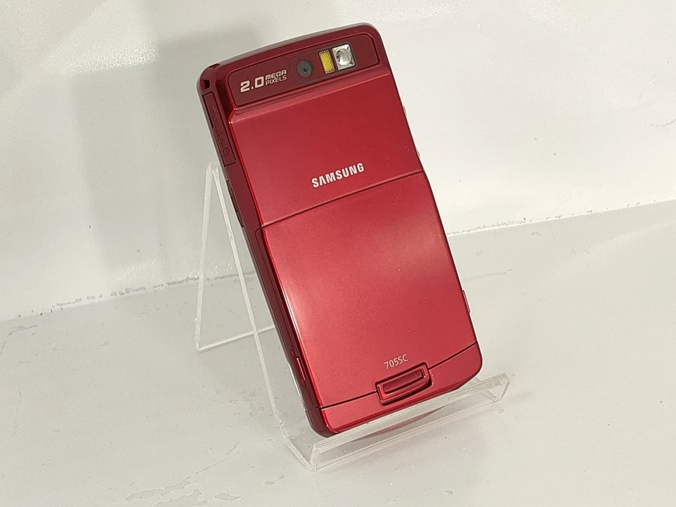 【dummy!】 Samsung 705SC（color red） softbank-japan non-working cellphone - Image 4 of 4