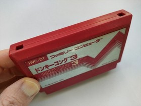 Donkey Kong 3 Famicom CLEANED & TESTED Works  Nintendo