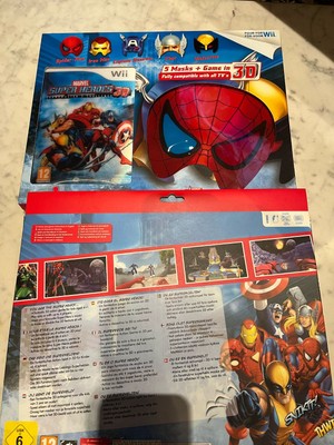 Marvel Super Heroes: Grandmaster's Challenge 3D, inkl. 5 Super-Helden 3D-Masken