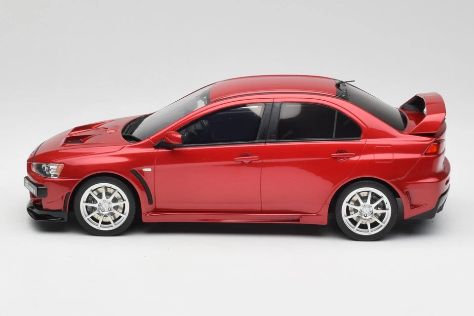 OT1084 Mitsubishi Lancer Evo X FQ 400 Red Otto 1/18 - Imagen 4 de 4