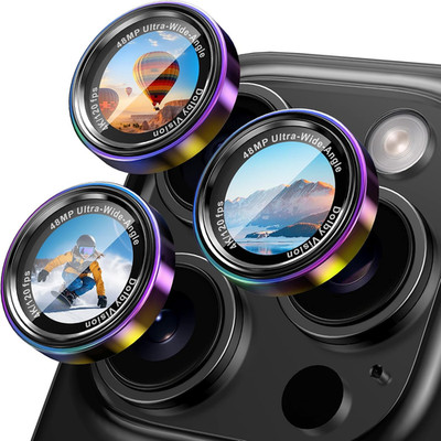 Camera Lens Protector for Iphone 14/15/16/17 Pro/Pro Max Cover