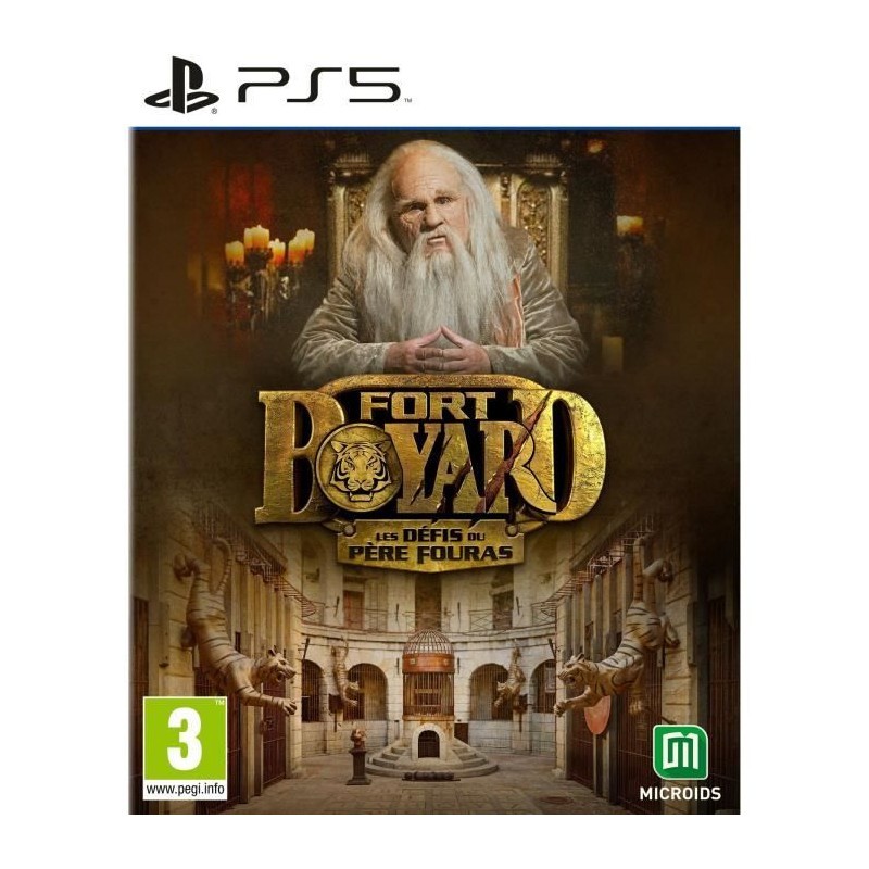 Fort Boyard Les Défis Du Père Fouras jeu PS5 pour surmonter vos phobies et tester vos réflexes