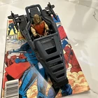 Hasbro G.I. Joe 1990 Overlord Figure with Dictator Vehicle Incomplete Arah