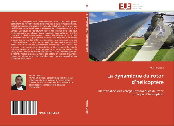 Ahmed Chellil | La Dynamique Du Rotor D'héLicoptèRe | Taschenbuch | FranzöSisch-image