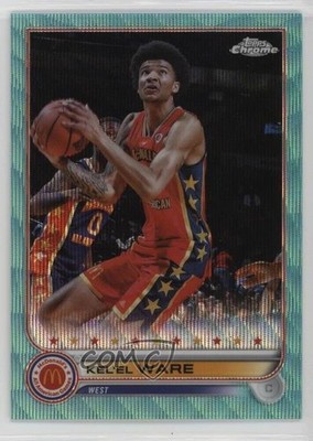 2022 Chrome McDonald's All American Aqua Wave Refractor /199 Kel'el Ware #23 2s2