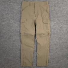 Kuhl Renegade Convertible Pants Mens 30X33* Brown Cargo Outdoor Performance