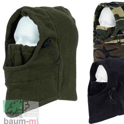 BAUM-M GMBH Sturmhaube Balaclava Fleece Polar Multifunktion Winter Outdoor Kälteschutz Kopf