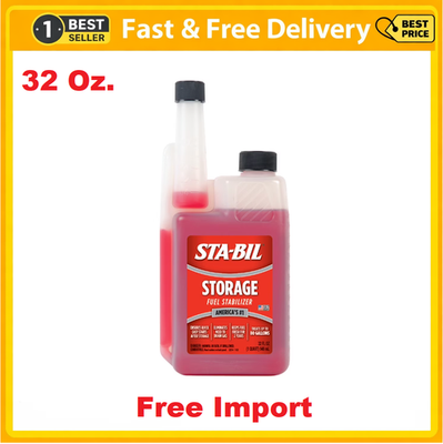 #ad STA BIL Storage Fuel Stabilizer Keeps Fuel Fresh Long term Fuel Storage 32 oz $11.99