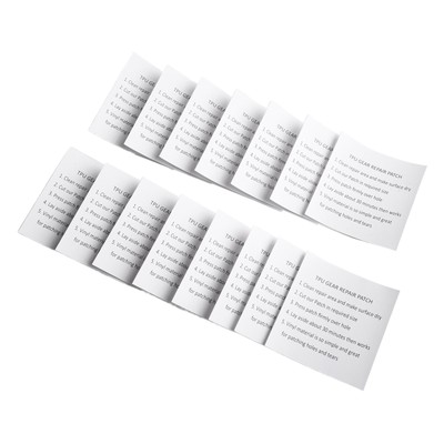 Quick Fix Transparent Reparatur Flickenband Set 51015 Stück für verschiedene A