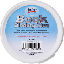 Pinflair Bookbinding Glue, 120G Tub