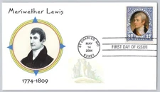 St. Charles, MO — Meriwether Lewis 37¢ stamp, First Day of Issue — Modern — 2004