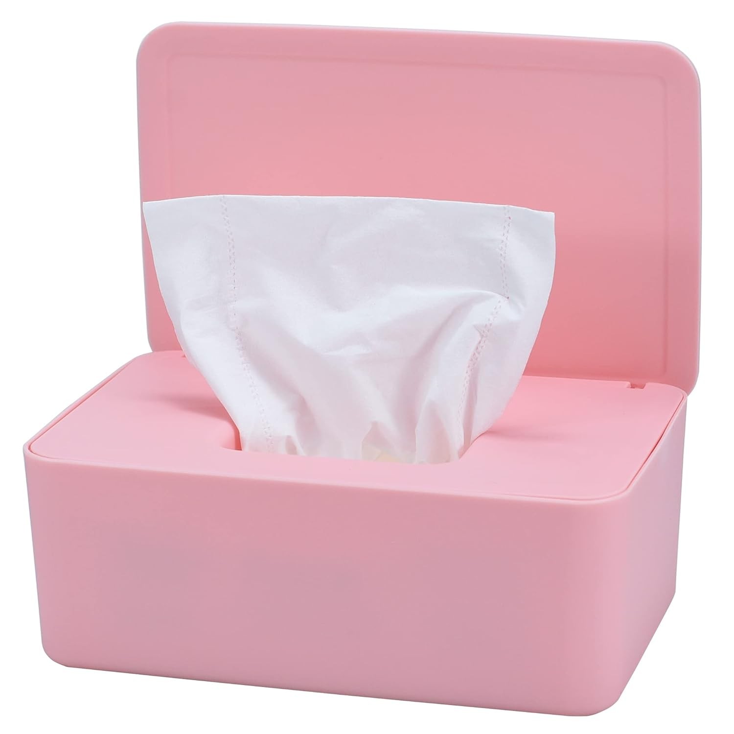 Wipes Dispenser, Baby Case, Wipe Holder Keeps Pink