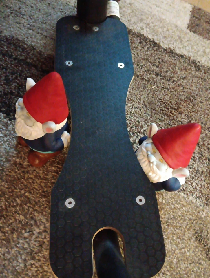 Go-Ped Kick-Ped Push Scooter Plegable Adulto Viajero Clásico Negro Hecho en EE. UU. Foto 4 de 4