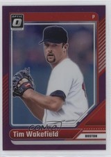 2024 Panini Donruss Optic Purple Prizm 26/49 Tim Wakefield #23 0x3z