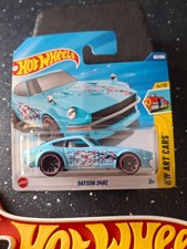 Hot Wheels ~ Datsun 240Z, Met. Blue, Short Card.  More NEW HW Models Listed!!!