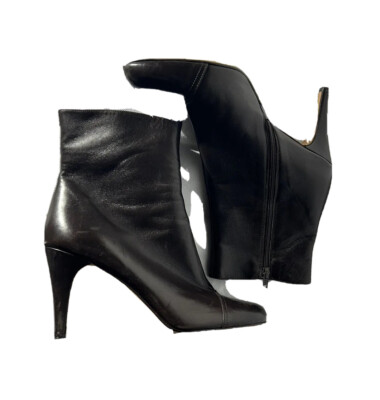 Isaac Mizrahi Size 10 M Booties Vero Cuoio Made In Italy Brown