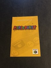 mario party n64 manual