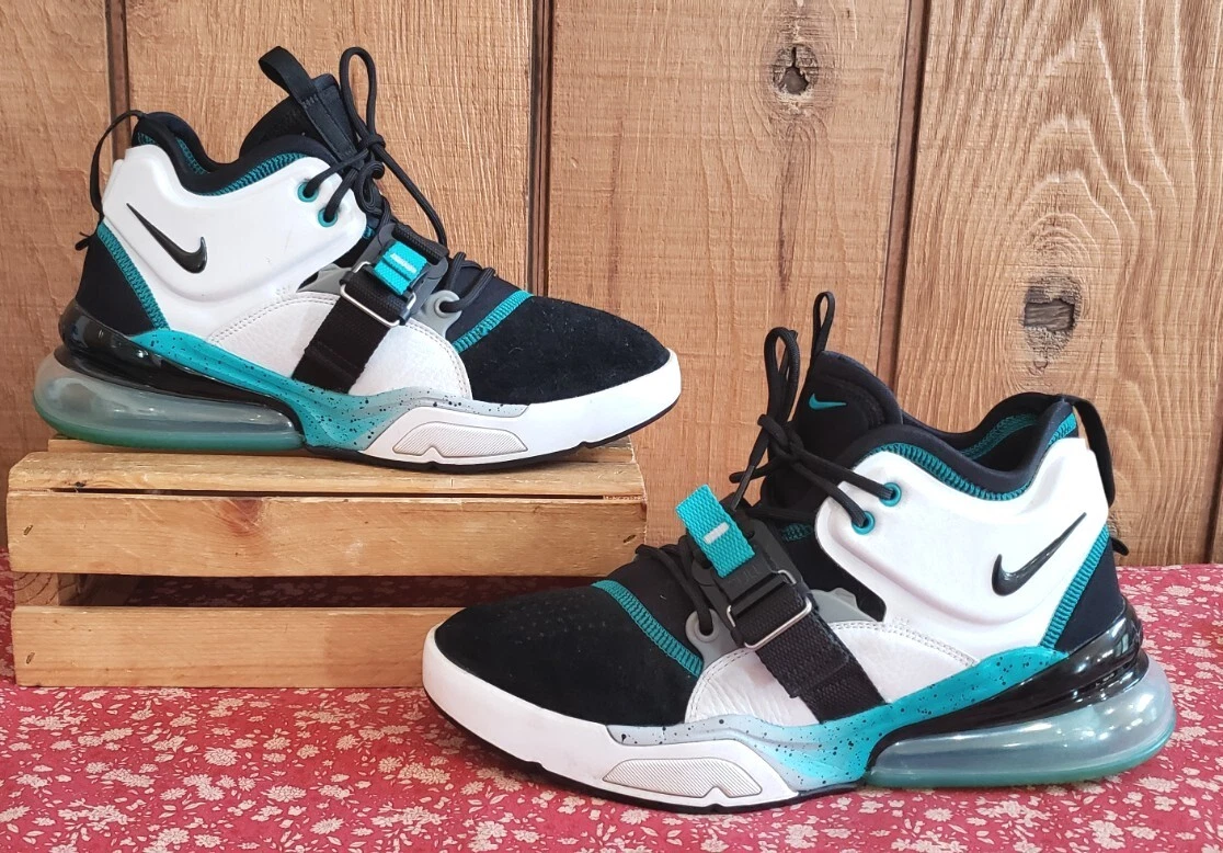 Nike Air Force 270 Command Force Sneaker Black Blue White  display picture 2