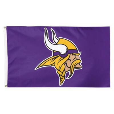 NFL Minnesota Vikings horizontal Team Banner Fahne Flagge 150x90cm 0194166498228