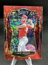 2021 Select Baseball - #132 Zack Wheeler Red Disco Prizm Color Match!!!!